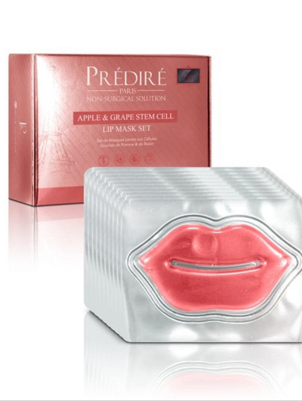 Apple & Grape Stem Cell Pink Lip Mask Set